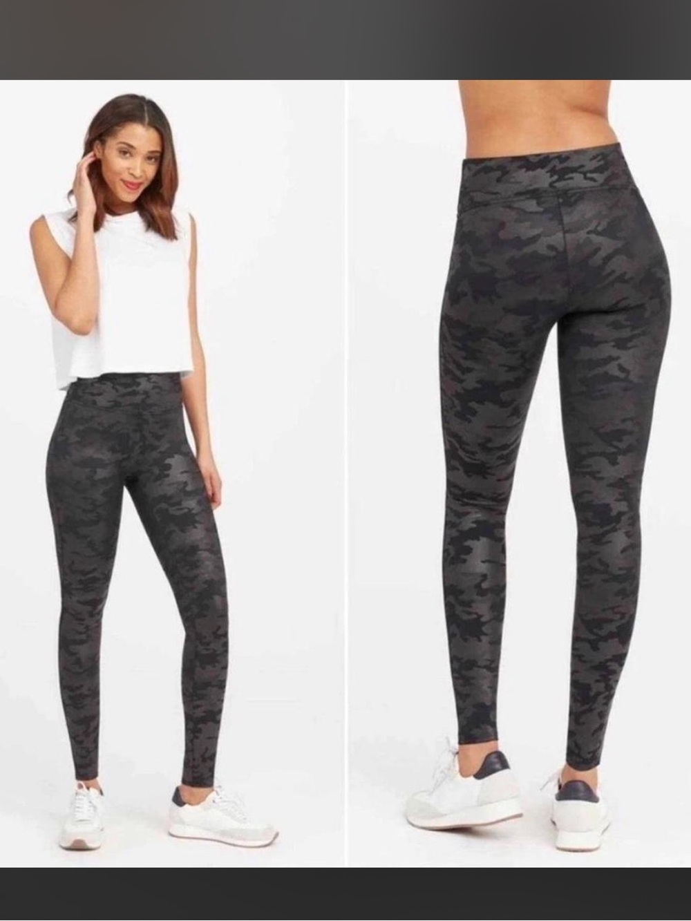 Spanx camo leggings